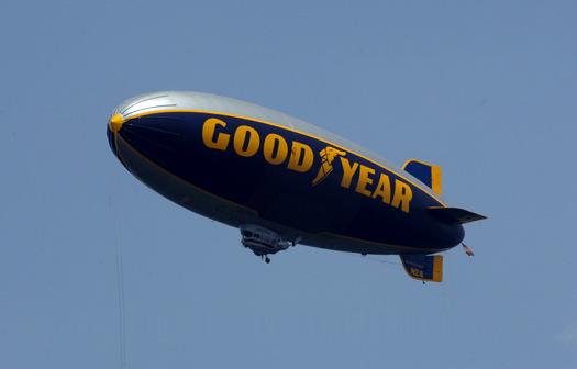 NASCAR Goodyear blimp